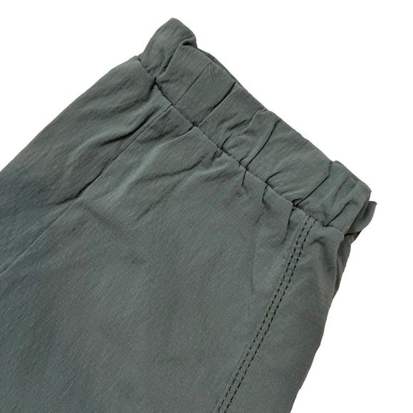Athleta Brand Green Cinch Hem Athletic Pants Size 4 - Picture 3 of 9